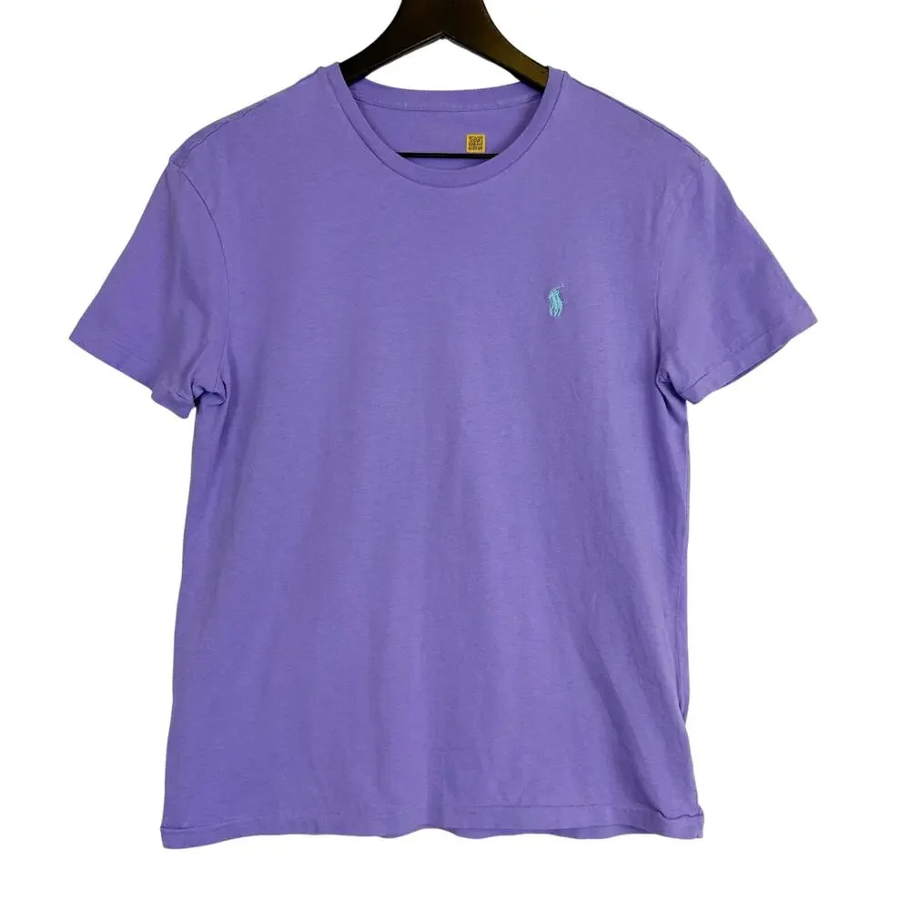 Polo Ralph Lauren Mens Crew Neck T-Shirt Purple - S